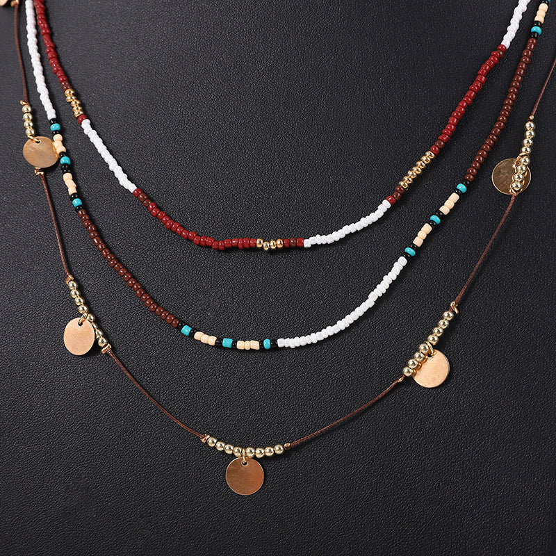 Perlenkette Im Böhmischen Stil