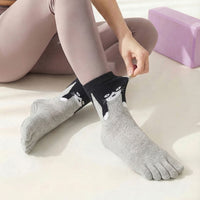 Fünfzehen-Antirutschsocken