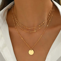 Vintage Böhmische Anhänger Halskette