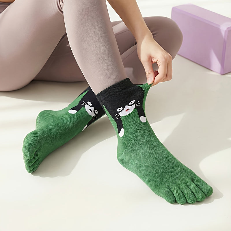 Fünfzehen-Antirutschsocken