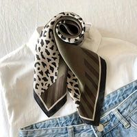 Vintage-Schal Mit Leopardenmuster