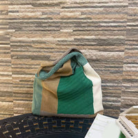 Vintage Patchwork-Stricktasche