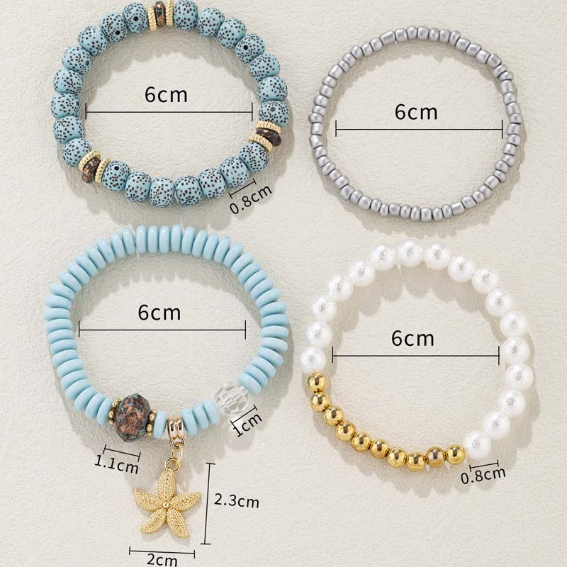 Böhmisches Perlenarmband-Set