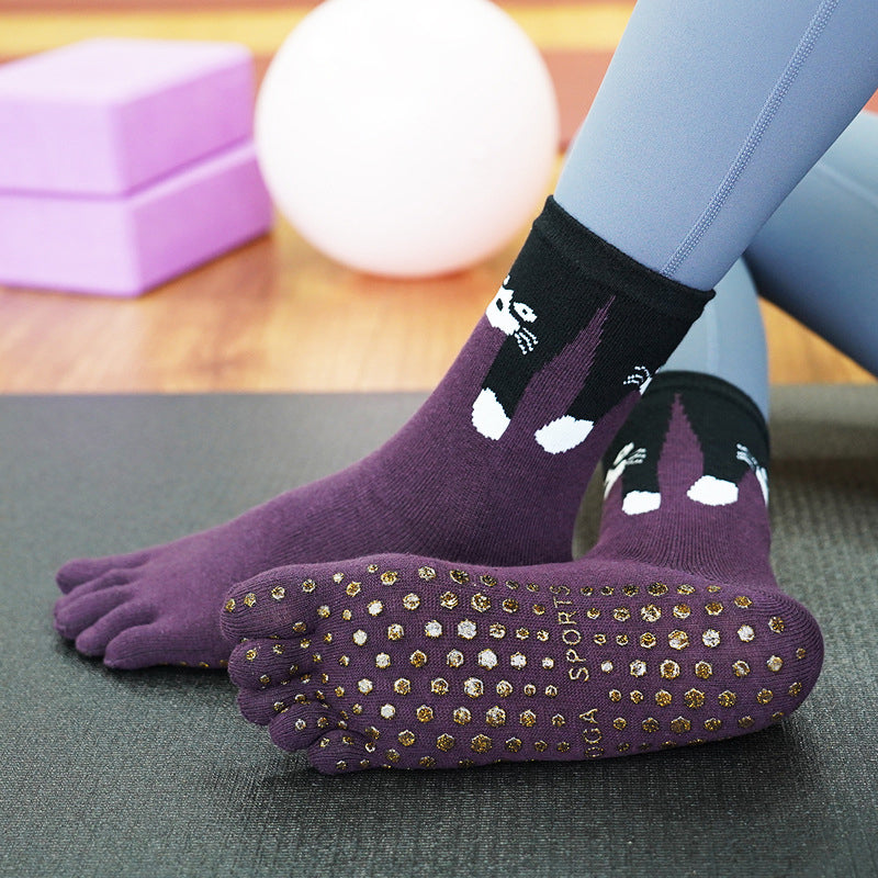 Fünfzehen-Antirutschsocken