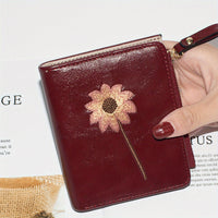 Vintage Geldbörse Mit Blumenmuster