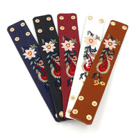 Vintage Böhmisches Blumenarmband