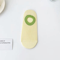 Lässige Socken Mit Farbblockmuster