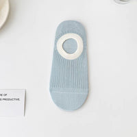 Lässige Socken Mit Farbblockmuster