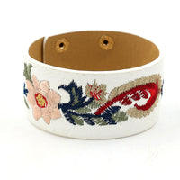 Vintage Böhmisches Blumenarmband
