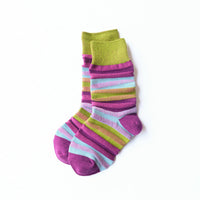 Bunt Gestreifte Socken