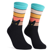 Niedliche Socken Mit Katzenmuster