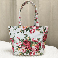 Vintage-Tasche Mit Blumenmuster