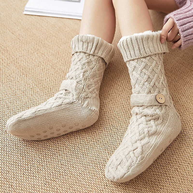 Warme Rutschfeste Socken