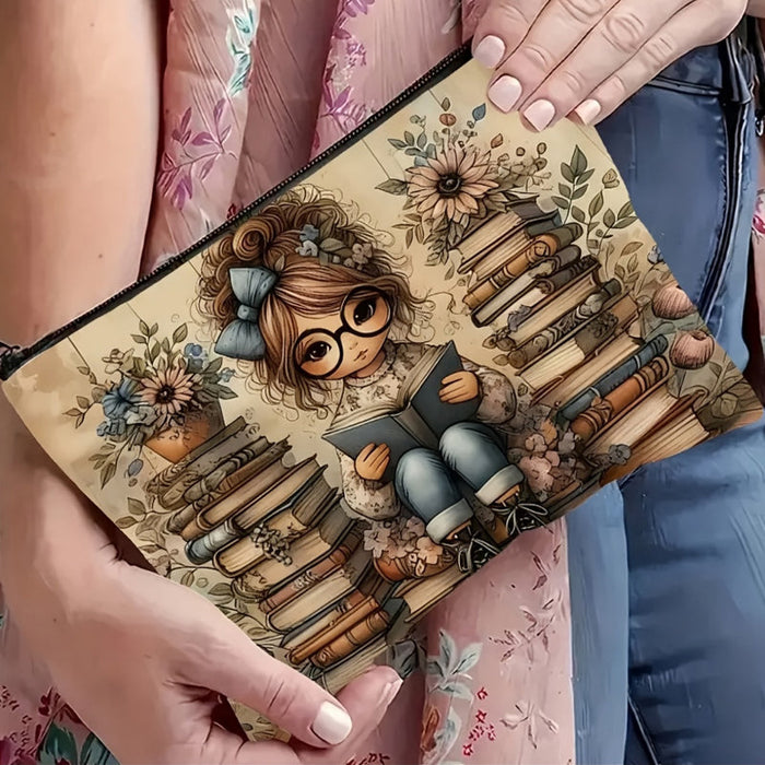Tasche Mit Niedlichem Mädchenmotiv