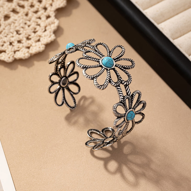 Armband Mit Böhmischem Blumenmuster
