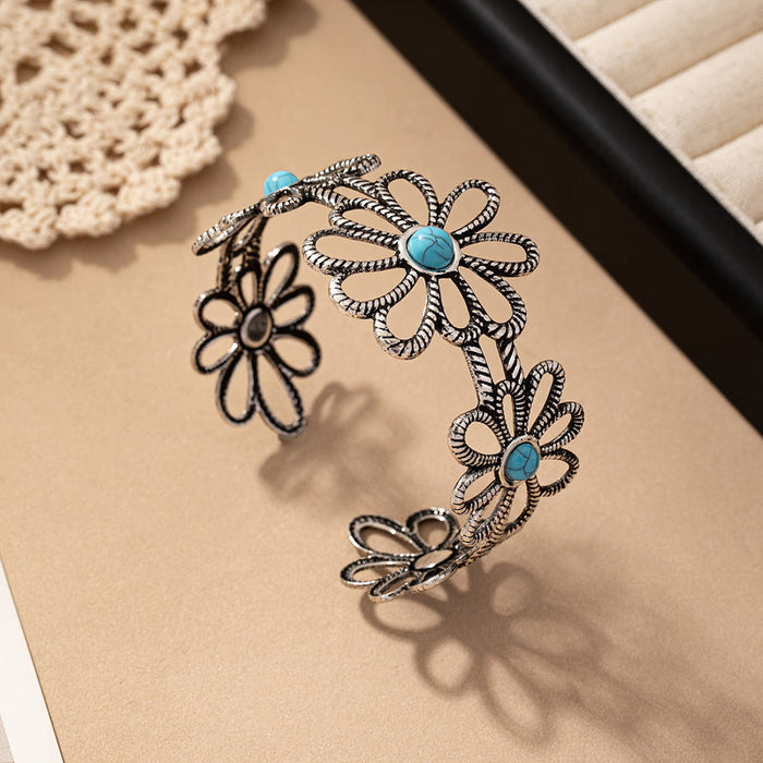 Armband Mit Böhmischem Blumenmuster