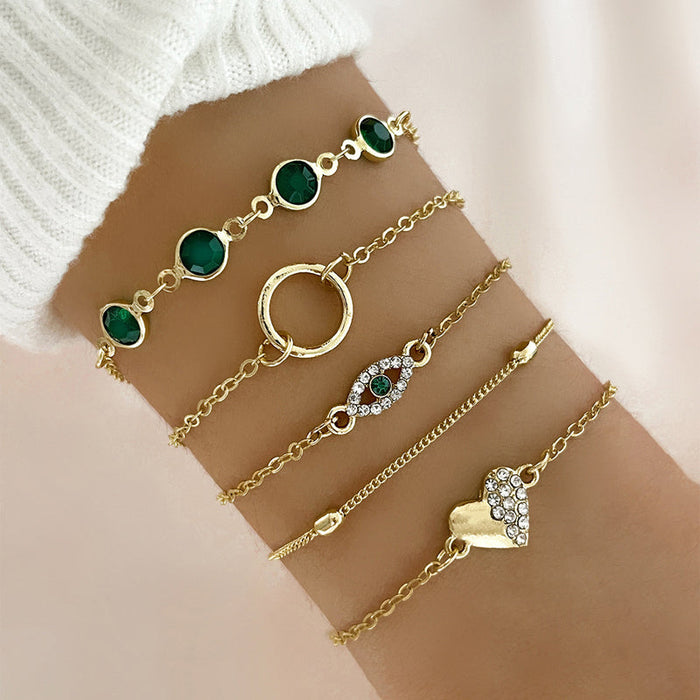 Bohemien Herz Armband