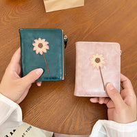 Vintage Geldbörse Mit Blumenmuster