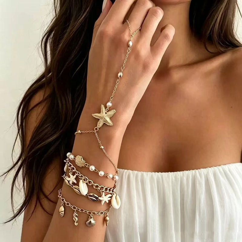 Vintage-Armbandset Im Bohème-Stil