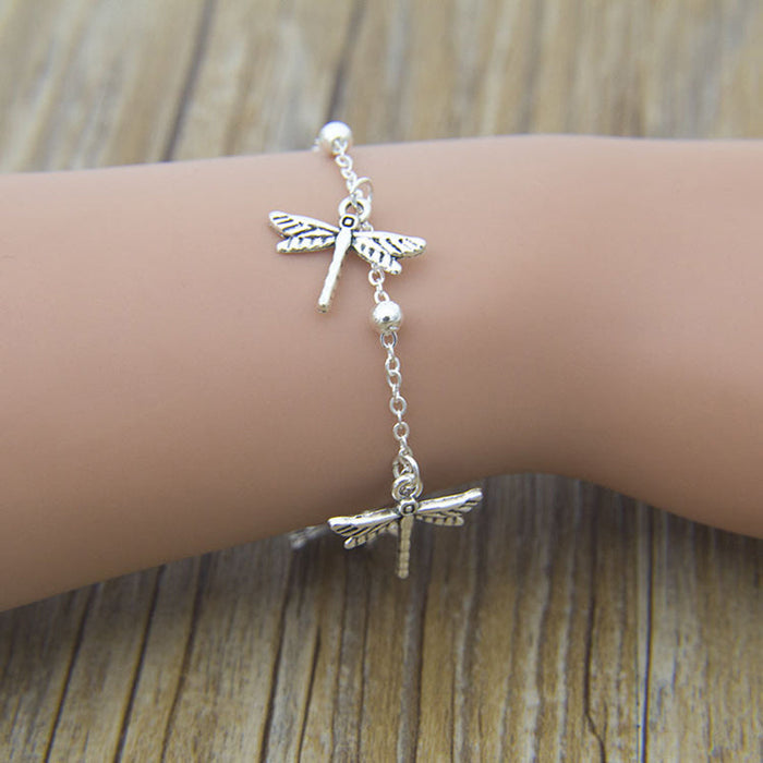 Vintage-Armband Mit Libellenmuster