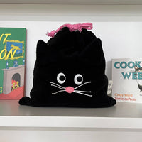 Lässige Tasche Mit Katzenmuster