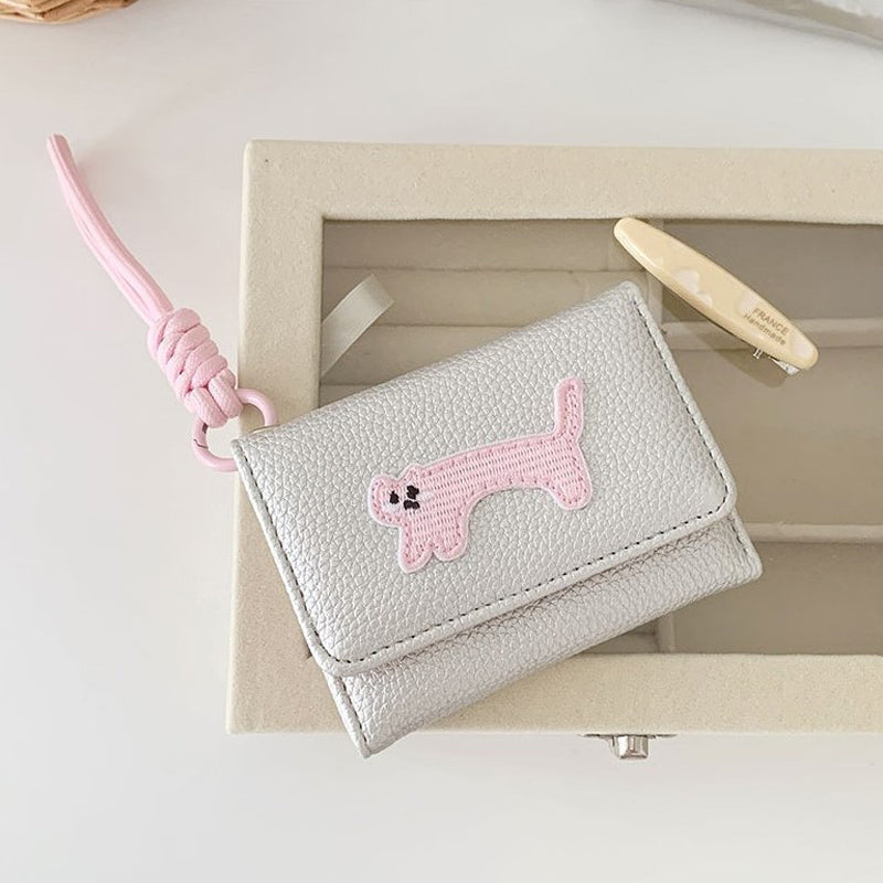 Geldbörse Mit Cartoon-Katze