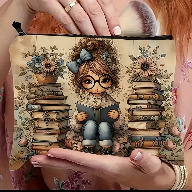 Tasche Mit Niedlichem Mädchenmotiv
