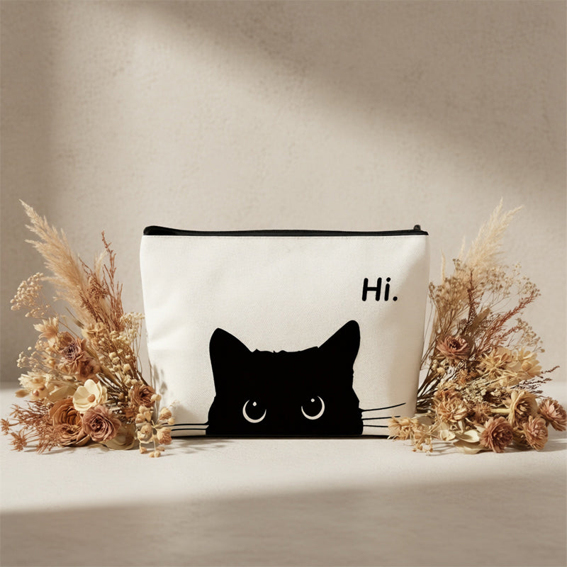 Lässige Tasche Mit Katzenmuster