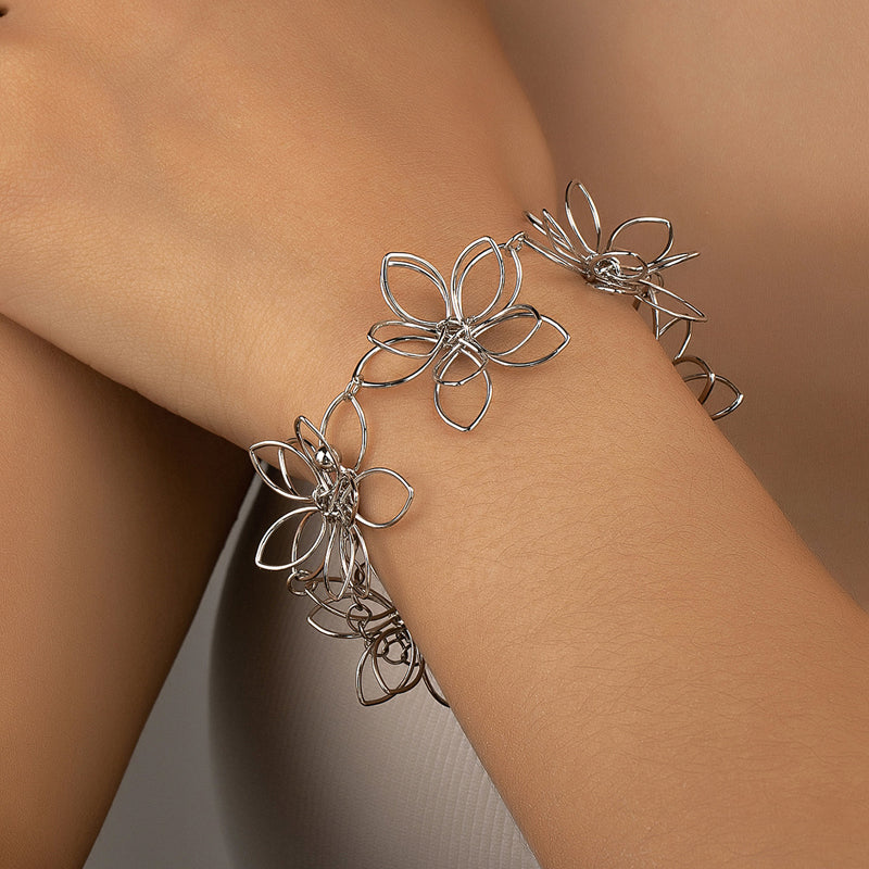 Vintage-Blumenarmband
