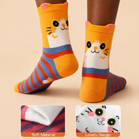 Packung Mit 5 Paar Cartoon-Socken