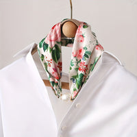 Vintage-Schal Mit Blumenmuster