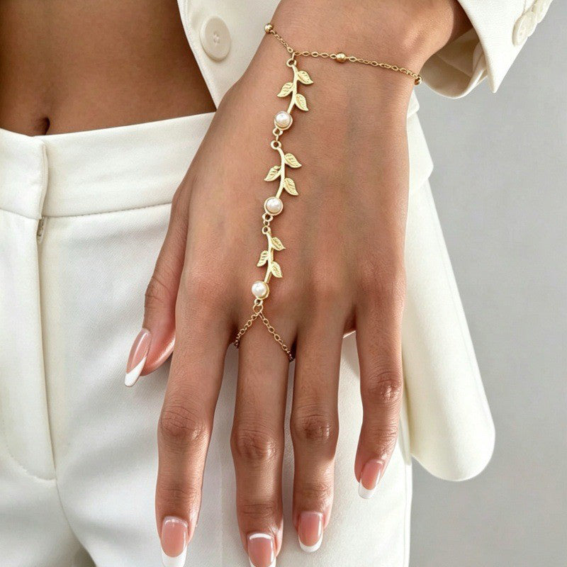 Vintage-Blattarmband