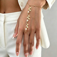 Vintage-Blattarmband