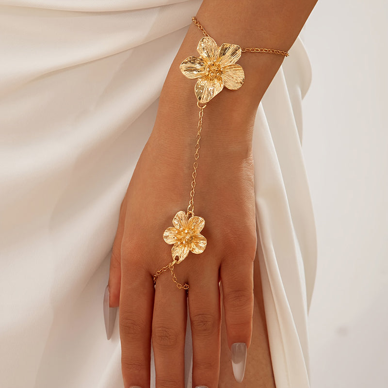 Vintage-Blumenarmband