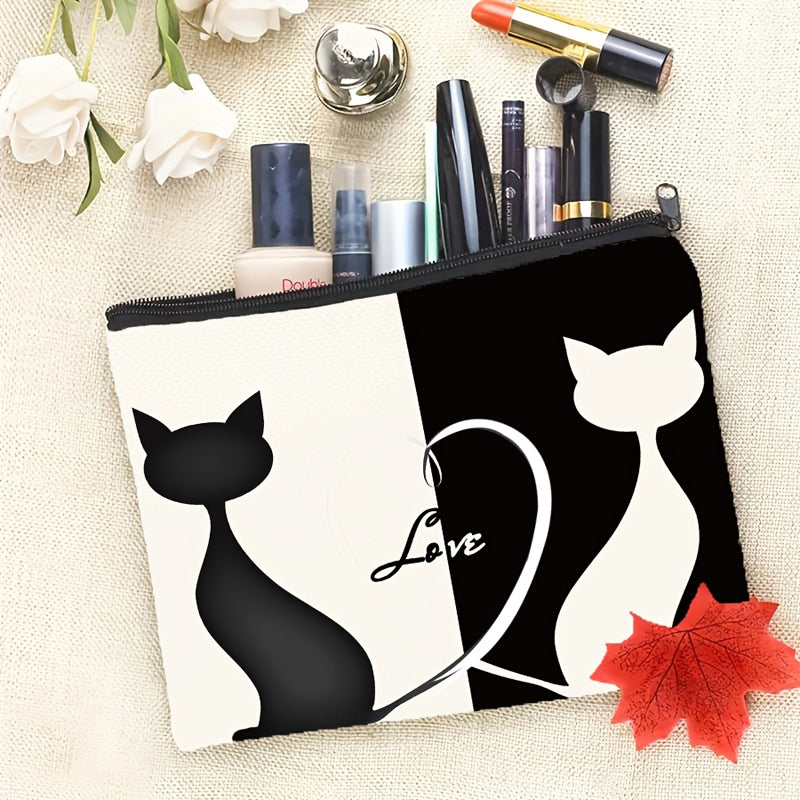 Kreative Tasche Mit Katzenmuster