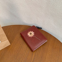 Vintage Geldbörse Mit Blumenmuster