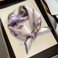 Vintage-Schal Mit Blumenmuster