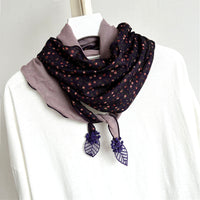 Vintage-Schal Mit Blumenmuster