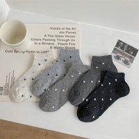 Lässige Socken Mit Herzmuster