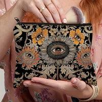 Vintage-Tasche Mit Abstraktem Design