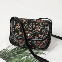 Vintage-Tasche Mit Blumenmuster