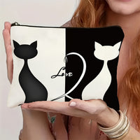 Kreative Tasche Mit Katzenmuster