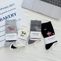 Lässige Socken Mit Hundedruck