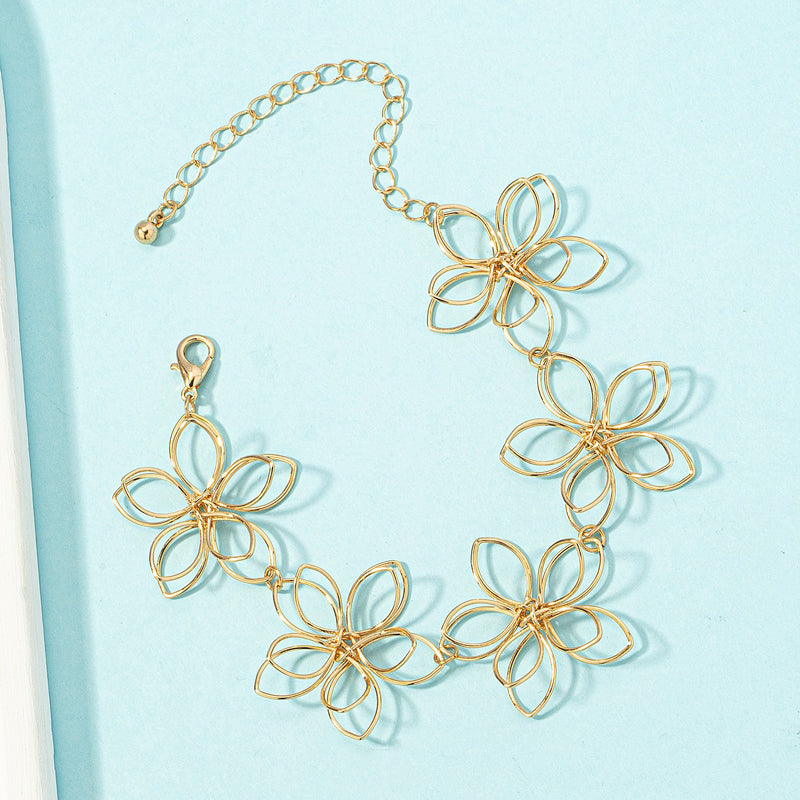 Vintage-Blumenarmband