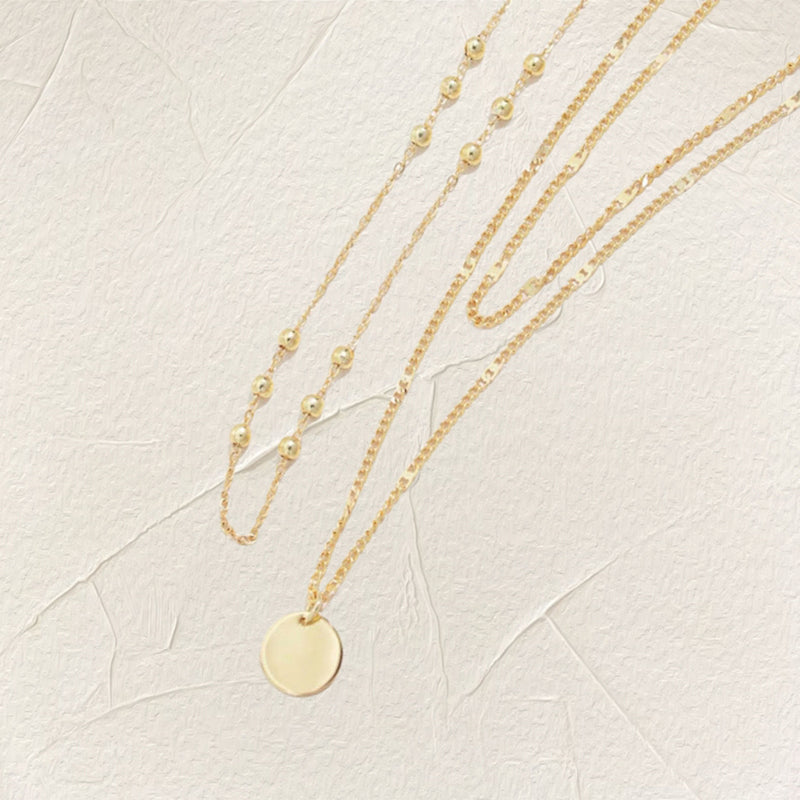 Vintage Böhmische Anhänger Halskette