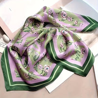 Vintage-Schal Mit Blumenmuster