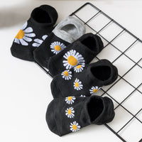 Lässige Socken Mit Chrysanthemenmuster