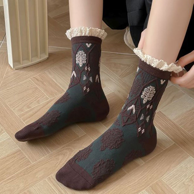 Vintage Lässige Socken