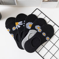 Lässige Socken Mit Chrysanthemenmuster