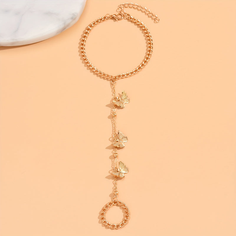 Schmetterlingsarmband Im Boho-Stil